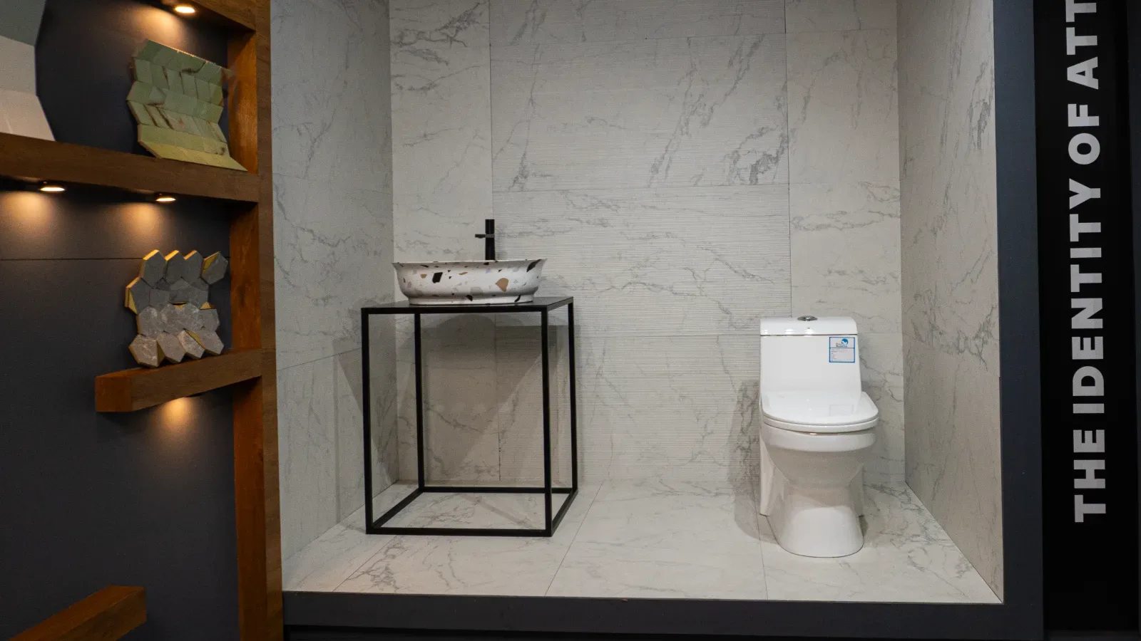 Bathroom tiles